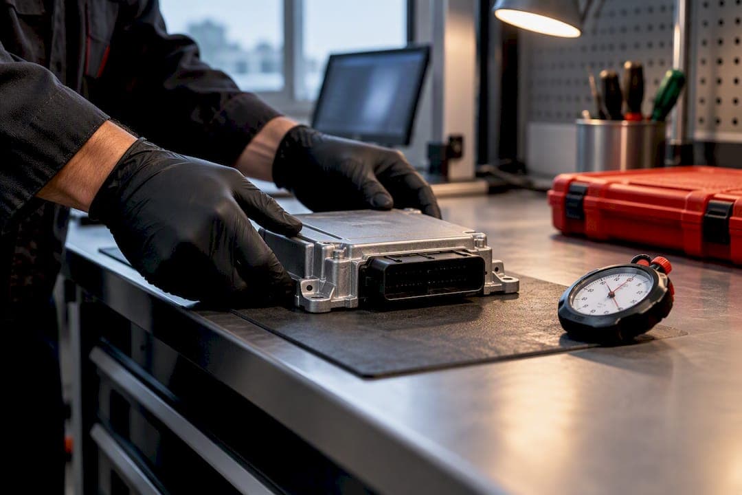 Airbag Reset Time, Explained by Technicians: 30–60 Min Bench, 24–48h Post (UK)