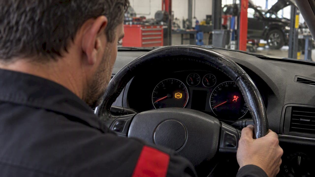 ABS and Airbag Lights On Together: Causes and Fixes